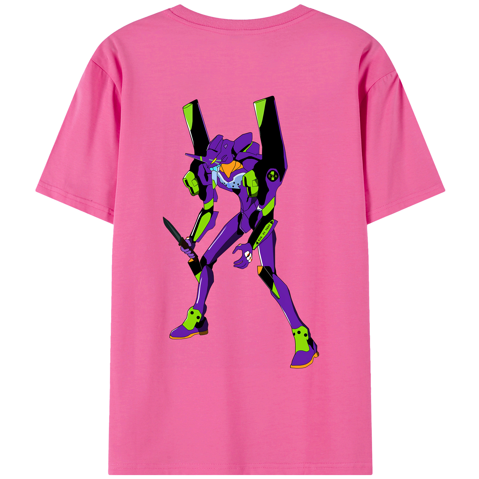（画像用） EVA 新世紀エヴァンゲリオン レディース半袖Tシャツ(バックプリント)